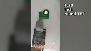 Exposição redonda de TFT LCD 240x240 GC9A01 SPI de 1,28 polegadas