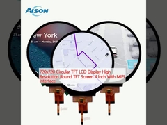 720x720 Display LCD TFT circular de alta resolução TFT redondo tela 4 polegadas com interface MIPI