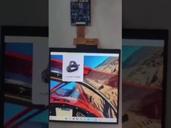 7.6 polegadas 800x800 quadrado TFT Display Module MIPI Interface com HDMI Driver Board