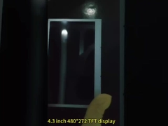 Luz solar legível 4.3 polegadas 480x272 IPS TFT Module Display1000Cd/M2 Interface RGB