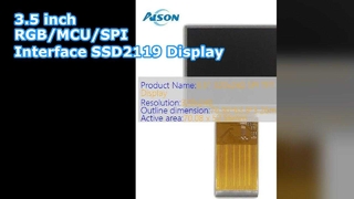 3.5' 320x240 SPI TFT LCD Display