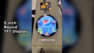 Módulo circular TFT LCD de 5 polegadas 1080x1080