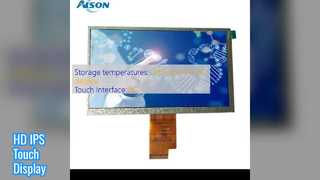 Tela sensível ao toque IPS de 7 polegadas 1024x600 HD