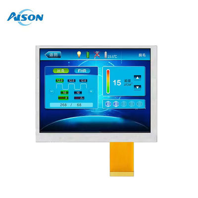 5.6 polegadas Industrial TFT Display 250cd/m2 LCD Module Display 640x480 Com Interface RGB