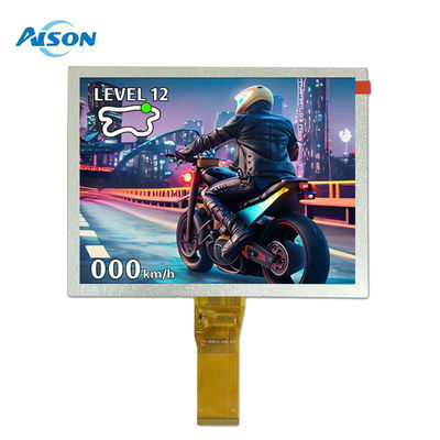 Módulo LCD IPS TFT de 8 polegadas 800×600 RGB 24 Bit 50 Pin 1000cd/m2 para Display TFT Industrial