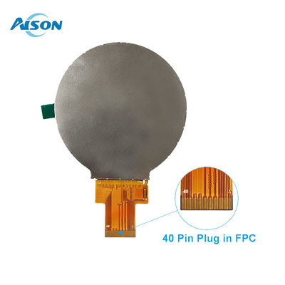 2.8 polegadas Circular TFT Display 480x480 RGB 40 Pin para Smart Home
