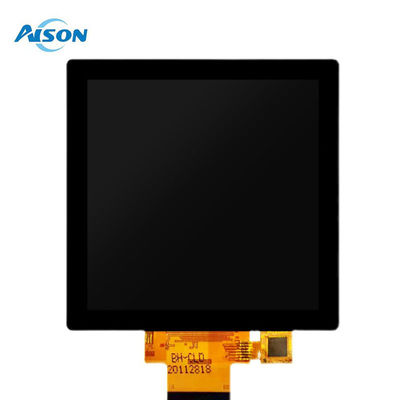 3Display TFT quadrado de 0,95 polegada 480x480 Display táctil quadrado 300 cd/m2 com interface RGB