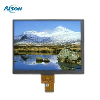 Display LCD TFT de 8 polegadas 1024x768 com interface LVDS 1000cd/m2