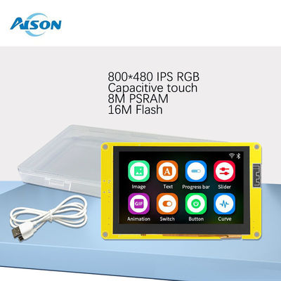 4.3 polegadas 480x272 Smart Touch Display ESP32 Bluetooth Display Module Screen