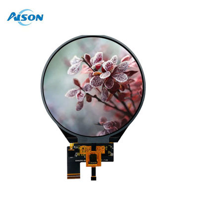 Tinama 3,4 polegadas painel LCD redondo 800x800 capacitivo touch LCD display 380 Cd/M2