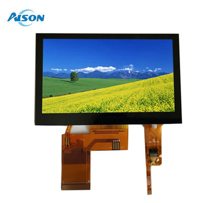 4.3 polegadas LCD Display 400 Cd/M2 IPS Capacitive Touch Screen 480x272