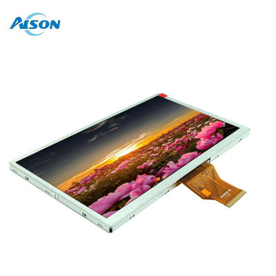 8 polegadas de luz solar Displays legíveis 50 pin TFT LCD Modulo 800x480 RGB 24 Bit Interface