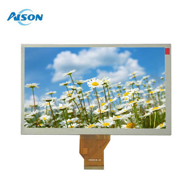 8 polegadas 800x480 Modulo LCD legível à luz solar Display 1000 cd/m2 RGB 24 Bit Interface