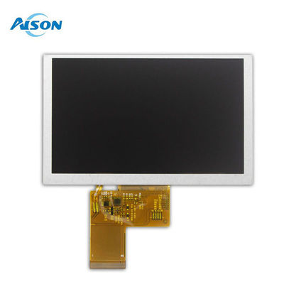 Módulo LCD TFT de 5 polegadas 800x480 Display 500 Cd/M2 RGB 24 Bit 40pin ILI6137 E ILI5960 Driver IC