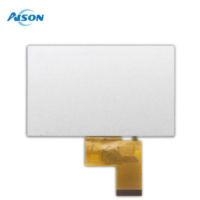 Módulo LCD TFT de 5 polegadas 800x480 Display 500 Cd/M2 RGB 24 Bit 40pin ILI6137 E ILI5960 Driver IC