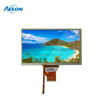 7 polegadas TFT Resistive Touch Screen 800X480 Touchscreen Display Module 300 Cd/M2
