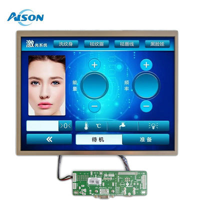 12.1 1024 x 768 polegadas Display TFT Industrial com direção de visualização IPS 650 cd/m2