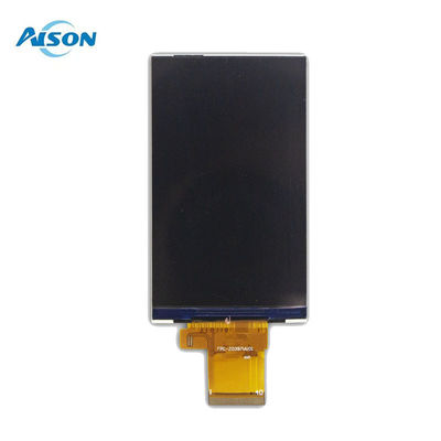 Display LCD de 4 polegadas 250 Cd/M2 IPS Display Module 480x800 Com Interface RGB
