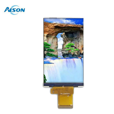 Display LCD de 4 polegadas 250 Cd/M2 IPS Display Module 480x800 Com Interface RGB