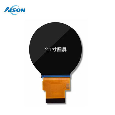 2.1 polegadas de tela TFT redonda 480x480 40 pin RGB Interface para Smart Home