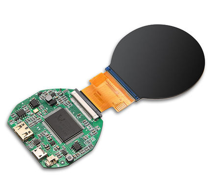 2.1 polegada módulo LCD redondo SPI IPS módulos com 480 * 480 resolução 300 nits