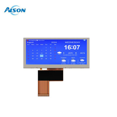 3.9 polegadas 480x128 40 Bar TFT Display Medical TFT Display Interface RGB
