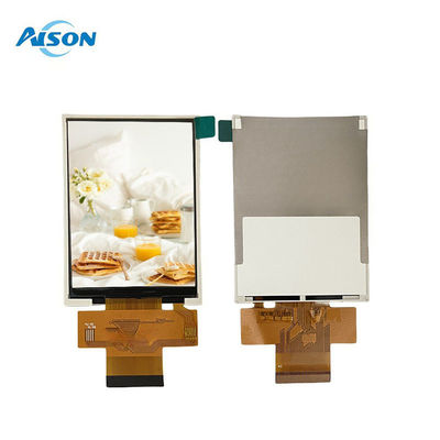 2.8 polegadas 240x320 IPS LCD TFT Module 350cd/m2 SPI/ MCU/RGB Interface