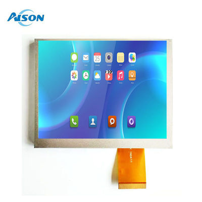 5.6 polegadas Industrial TFT Display 250cd/m2 LCD Module Display 640x480 Com Interface RGB