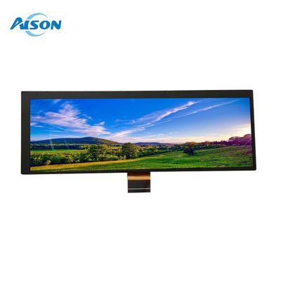 Display LCD de 8 polegadas com barra 1600x480 TFT de alongamento Display 500 cd/m2