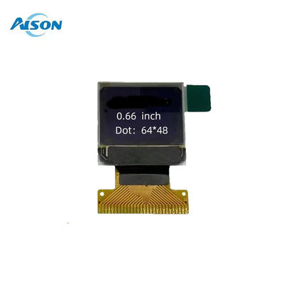 0.66 polegadas OLED Display Module 64x48 Monocromo OLED Display 28 Pin