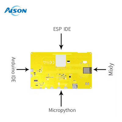6 pin ESP32 Display Module 5V Capacitive Touchscreens 500mA 8M PSRAM LVGL