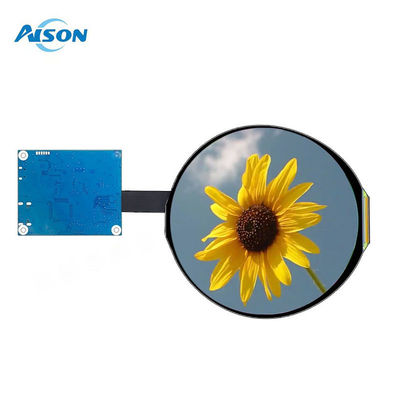 5.0" 1080x1080 Display TFT redondo MIPI Interface 350 nits