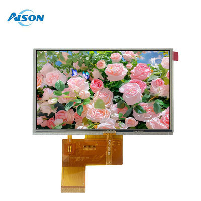 5.0 Módulo LCD IPS TFT, TFT de 5 polegadas com painel táctil resistivo de resolução 800x480