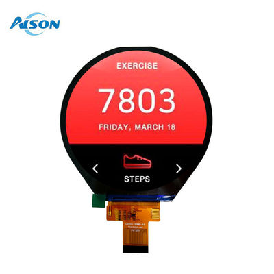 3.4 polegadas 800x800 Circular Touch TFT Display com MIPI Interface