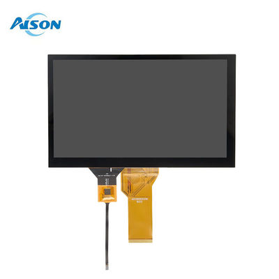 7 polegadas 1024x600 LVDS TFT IPS Display Display Táctil Capacitivo com vidro de cobertura personalizado