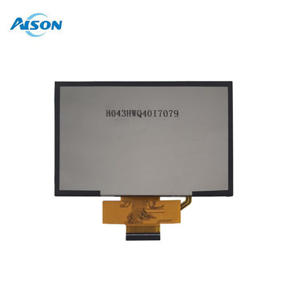 4.3 polegadas 480x272 IPS TFT Display Module RGB 24 Bit Driver IC SC7283