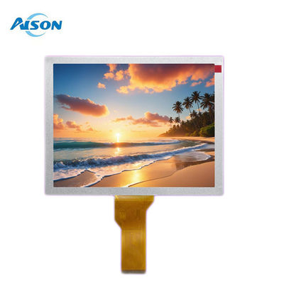 Luz solar Legível 8 polegadas 800x600 4:3 IPS TFT LCD Display Com 50 pin RGB Interface
