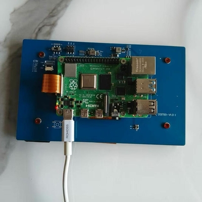 7 polegadas MIPI-DSI IPS LCD Display capacitivo touch screen para Raspberry Pi 5 4 3