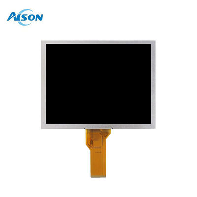Tela LCD TFT industrial IPS de 8 polegadas 800*600 RGB 50 pinos com tela sensível ao toque capacitiva