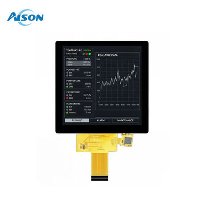 3.95 Polegadas 720X720 MIPI LCM TFT LCD Display com Tela Sensível ao Toque Capacitiva LED Backlight GT911 para Casa Inteligente Caixa 86
