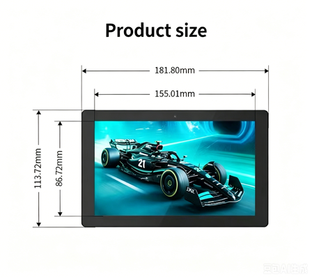 Placa de Desenvolvimento Dual Core ESP32P4 ESP32-C6 de 7 Polegadas 1024x600 com Câmera JC1060P470C_I_W_Y