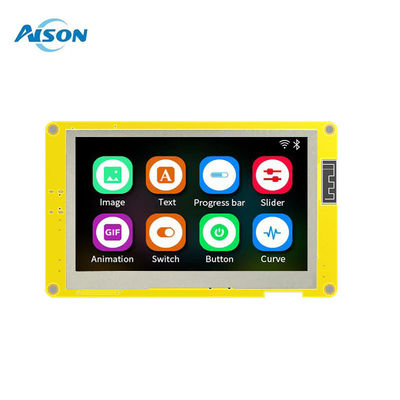 Módulo de Display ESP32 de 4,3 polegadas 480X272 Painel de Tela Sensível ao Toque Resistiva 4,75V - 5,25V