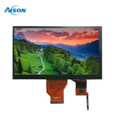 7 polegadas 800x480 TFT LCD Display 50 pin Interface RGB com toque capacitivo