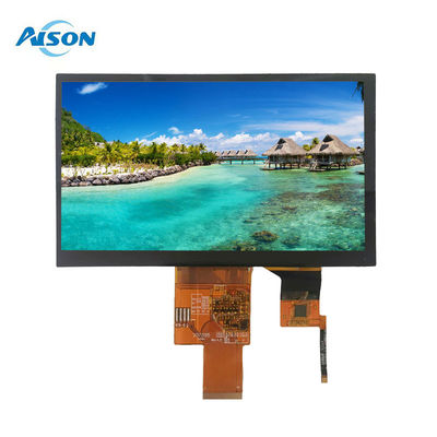 7 polegadas 800x480 IPS TFT capacitivo touch display RGB 40 pin