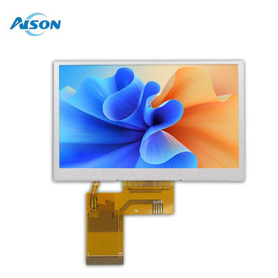 4.3 polegadas 800x480 IPS TFT LCD Module Display com Interface RGB