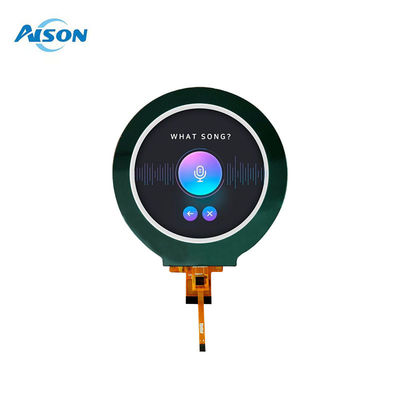 3.4 polegadas 800x800 Circular Touch TFT Display com MIPI Interface