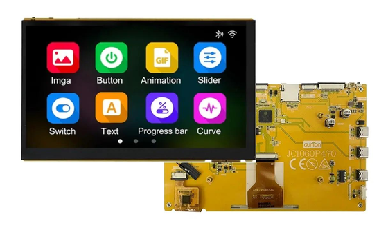 7 Polegada 1024x600 ips display lcd esp32 p4 placa de desenvolvimento tela toque capacitivo a bordo ESP32-C6 forarduino esp ide